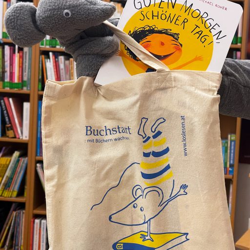 Hol dir deine Buchstart-Tasche